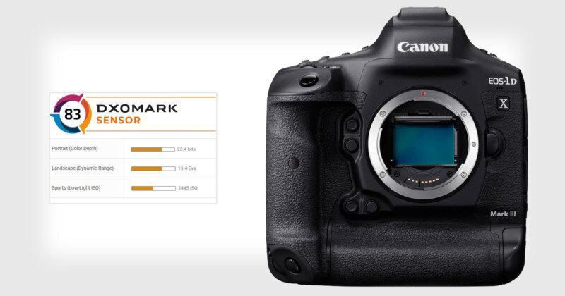 Canon 1D X Mark III неожиданно получил оценку ниже своих предшественников