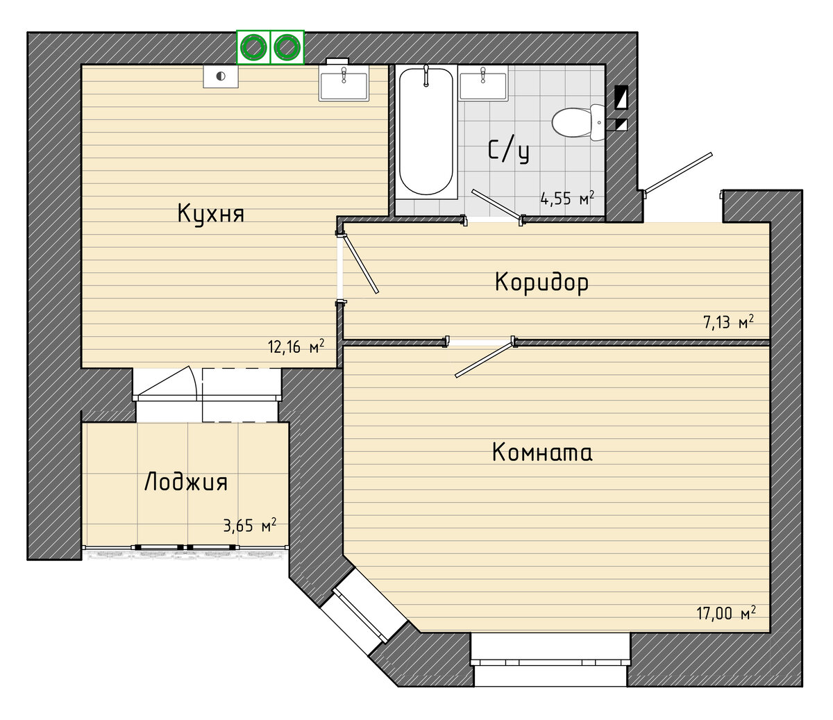 Планировка моей квартиры