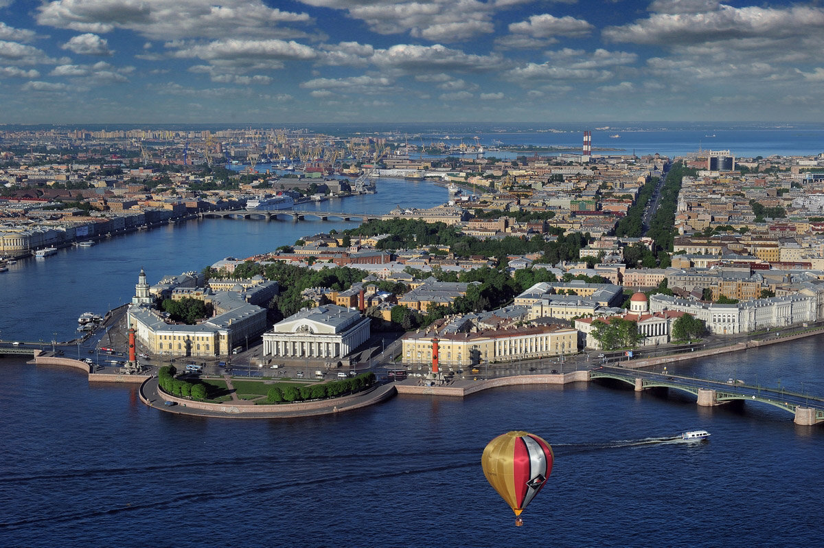 Васильевский остров санкт петербург фото с высоты