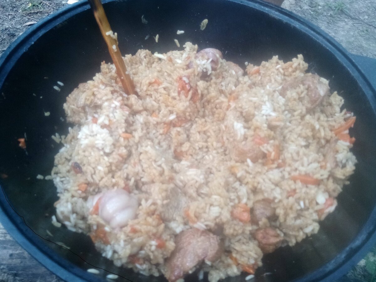 Плов в казане