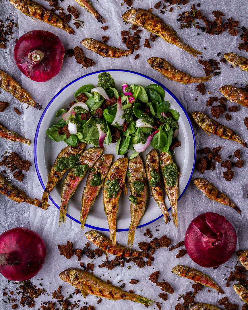Барабулька 🐟 в маринаде из кинзы и лайма🍋