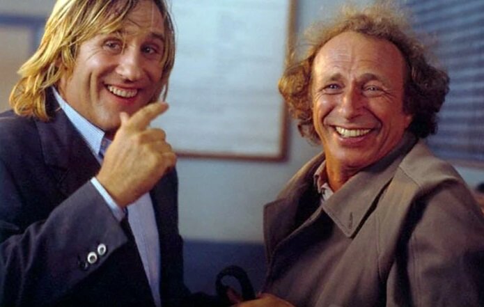 Жерар Депардье и Пьер Ришар в фильме "Беглецы" (1986)