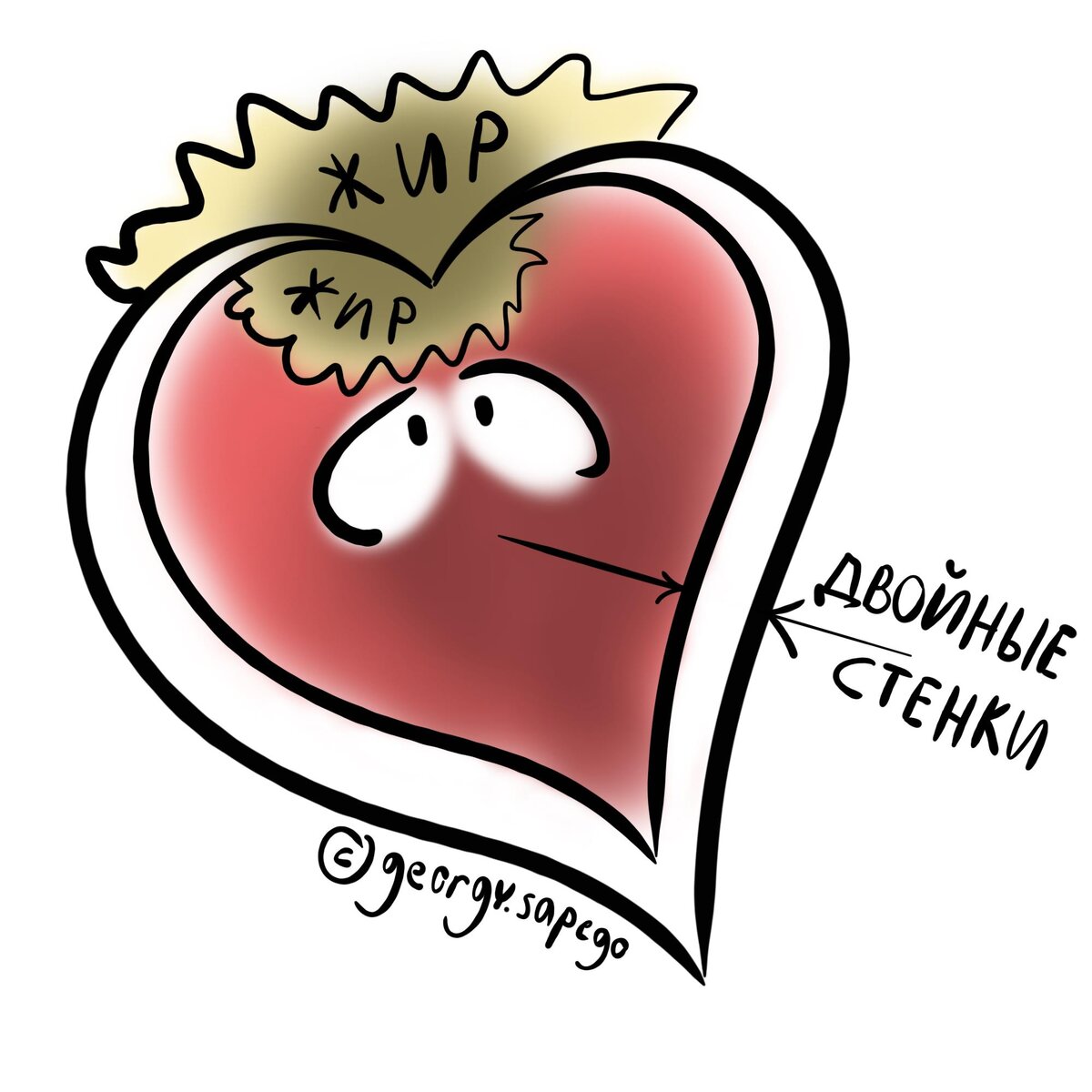 Двойные стенки и жир