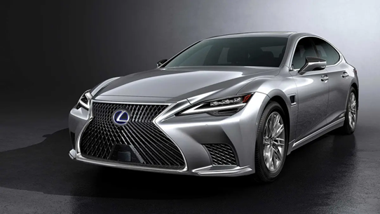 Lexus LS после фейслифтинга