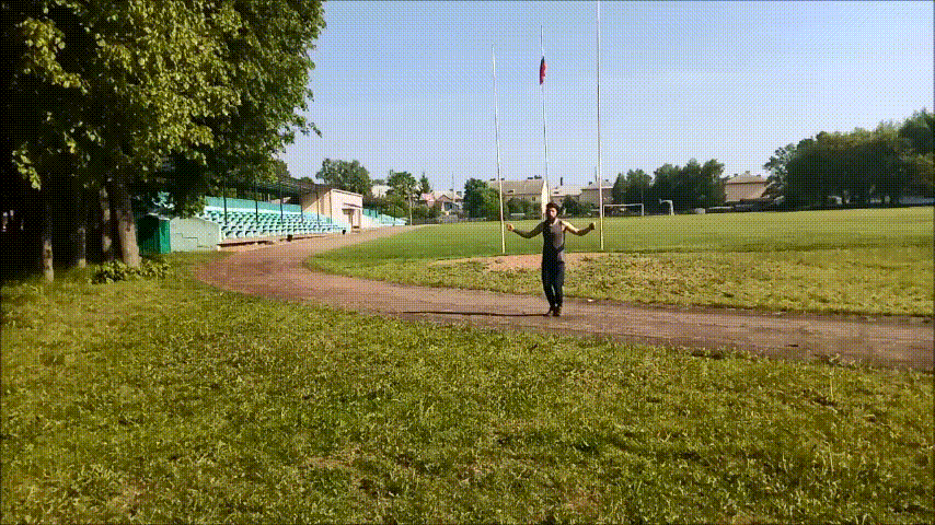 Прыгаю на скакалке