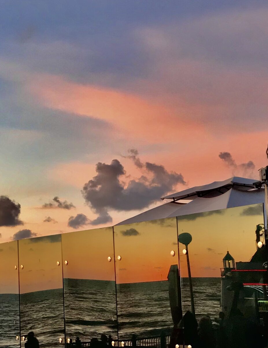 Вчерашний закат.