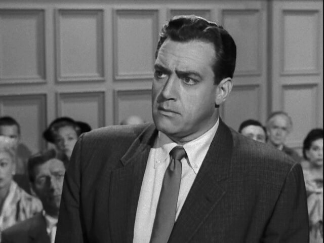Перри Мейсон здорового человека. Кадр из сериала 1966 года. Роль Перри Мейсона исполнил Рэймонд Бёрр. Сайт: imdb.com