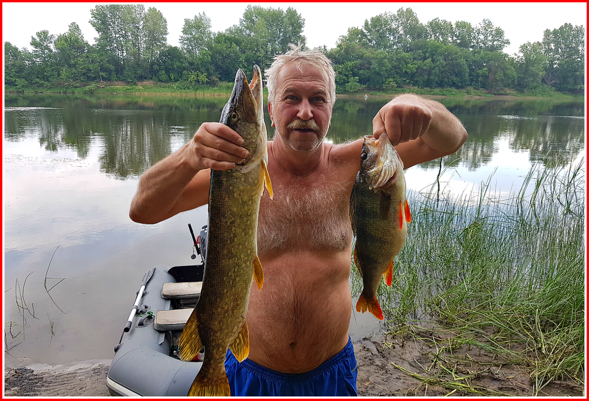 Такая вот рыбалочка на реке Большой Иргиз.