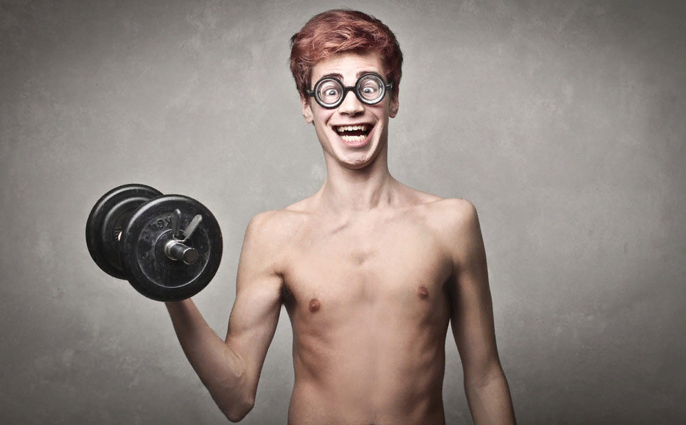 Много ем-но такой же худой!