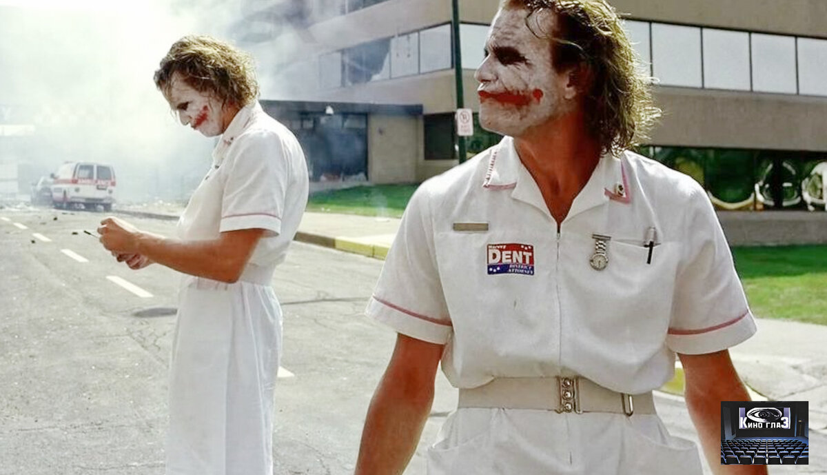 Джокер в исполнении Хита Леджера.