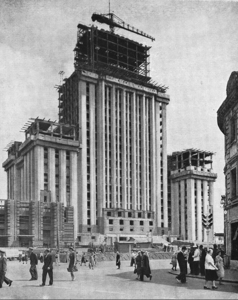 сталинская москва