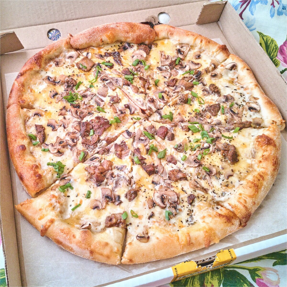 грибная пицца по домашнему фото 106