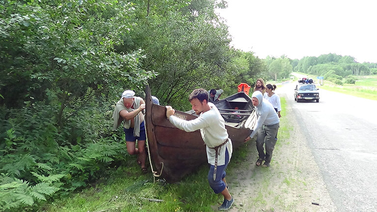 Ладья Видерберга на Ловати: через пороги и завалы