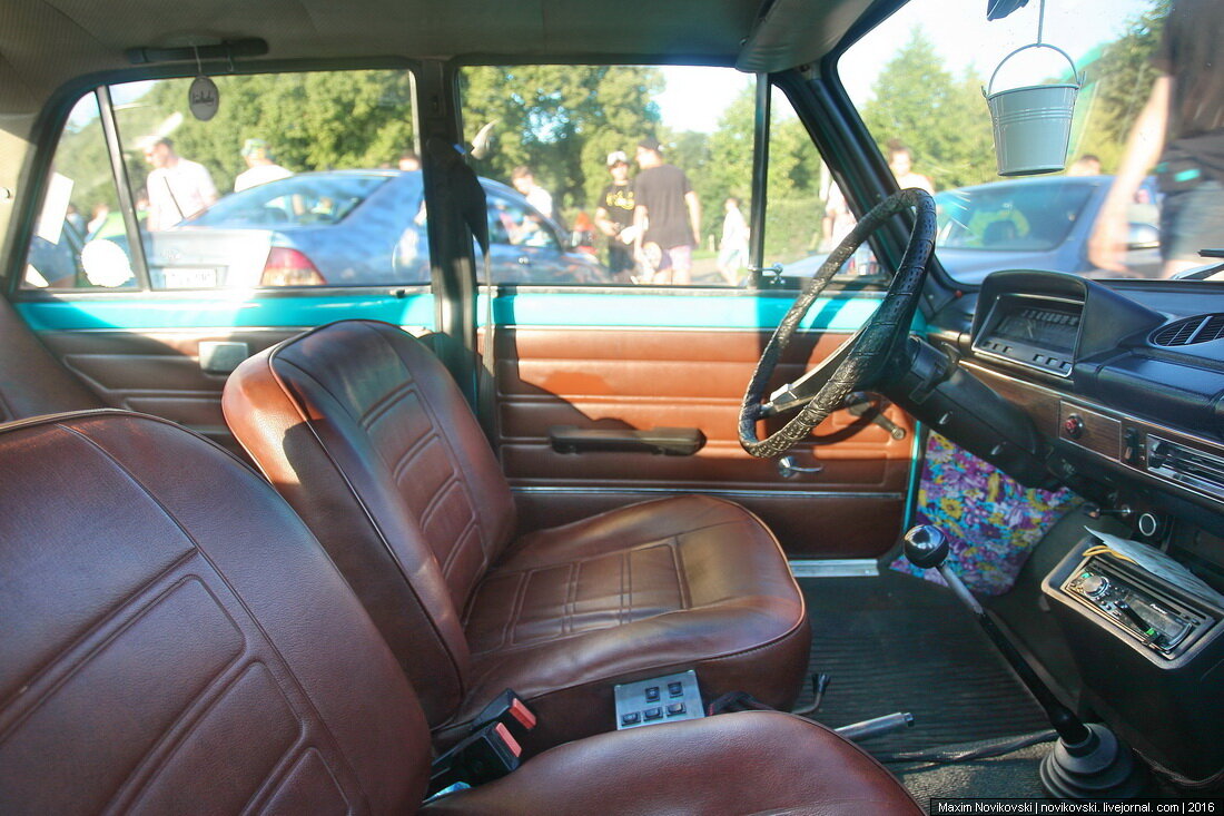 1. Салон Копейки не отличался особой роскошью, да она была и не нужна советскому человеку.

