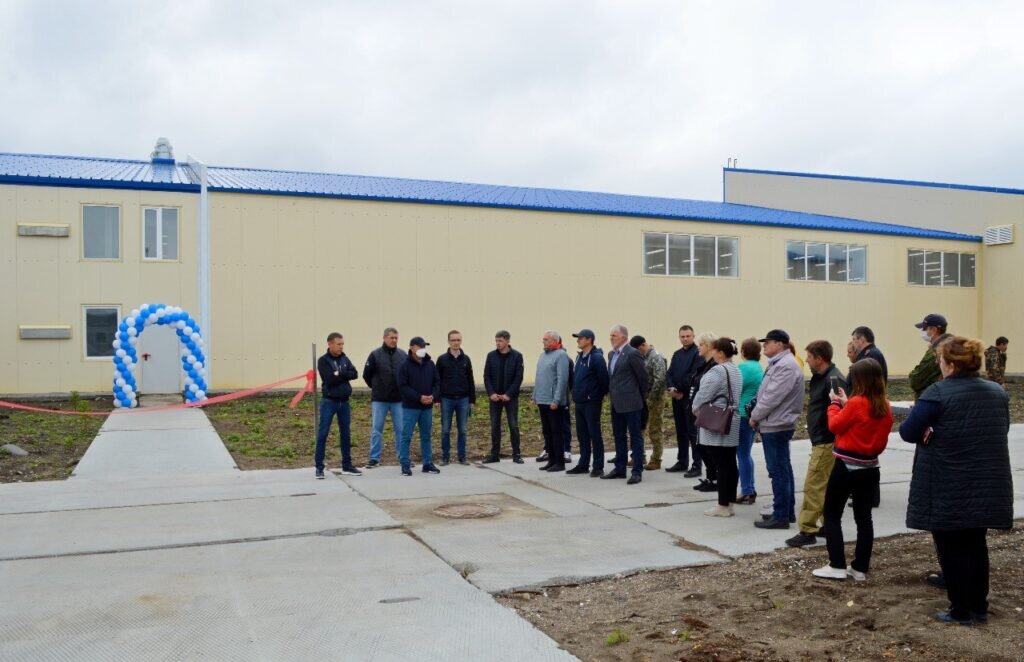 Открытие рыбоперерабатывающего завода