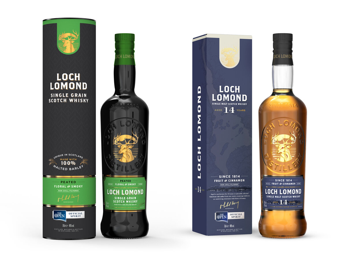 Loch Lomond Peated Single Grain и новый Loch Lomond 14 Years Old