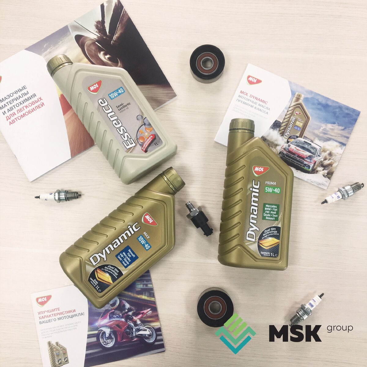 Моторные масла MOL в продаже от МСК ГРУПП и MOL AUTOMARKET