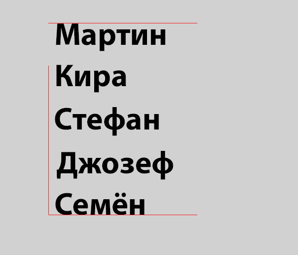 Русские имена или нет?