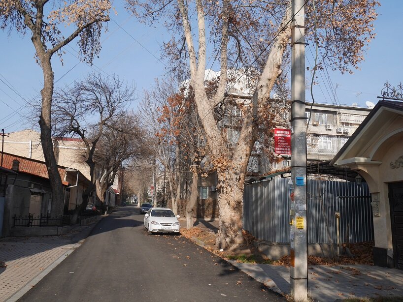 Пустые улицы города ул. Кохинур ...