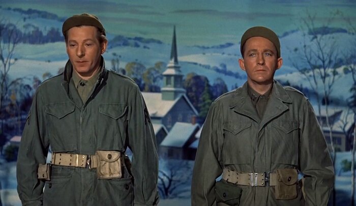  Фил Дэвис (Д. Кей) и Боб Уоллес (Б. Кросби) 