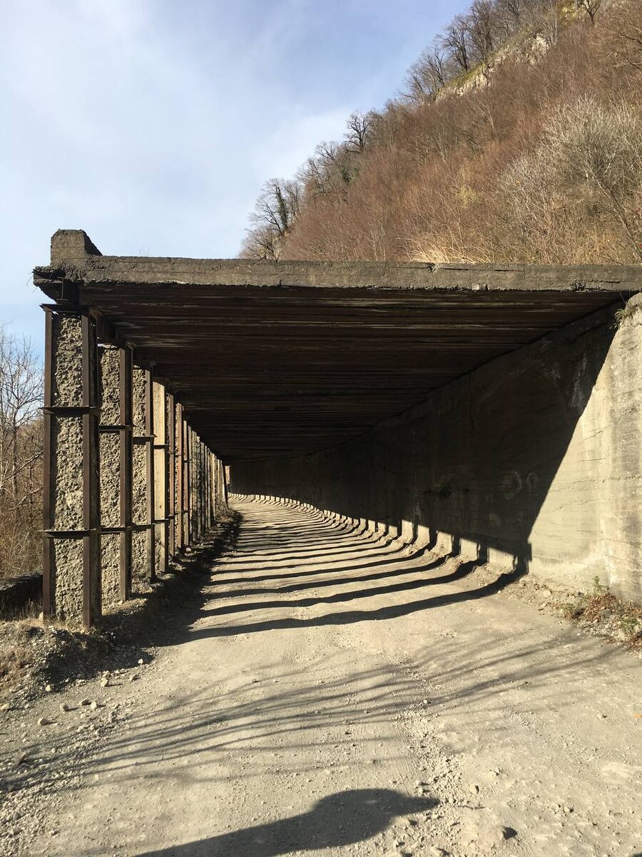 Дорога от Ткуарчала до Акармары.