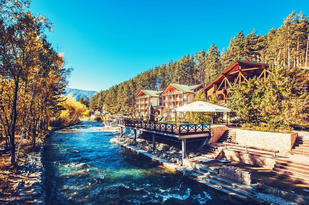 Шикарные ландшафты и виды базы отдыха KLEVER RESORT