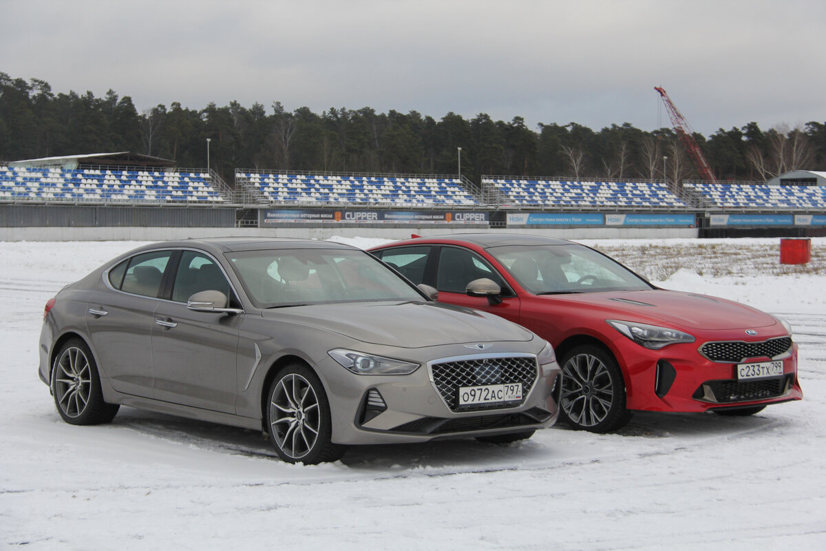 Genesis G70 или Kia Stinger: Чей полный привод круче? | AUTOMPS | Дзен