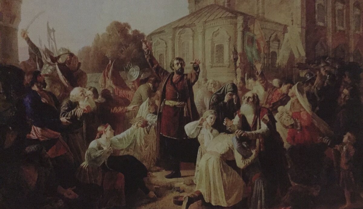 Нижегородское ополчение, созданное Кузьмой Мининым, спасло Россию во времена Смуты