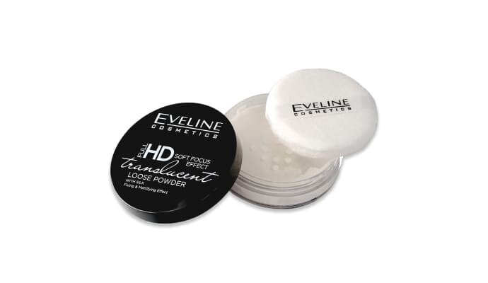 Прозрачная пудра EVELINE FULL HD SOFT FOCUS EFFECT