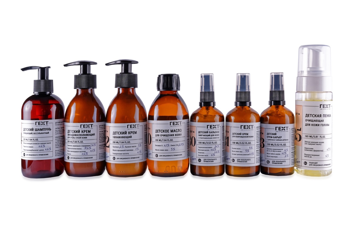 Линейка продуктов ГЕХТ-косметика
