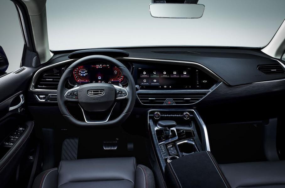 Интерьер Geely Tugella Luxury