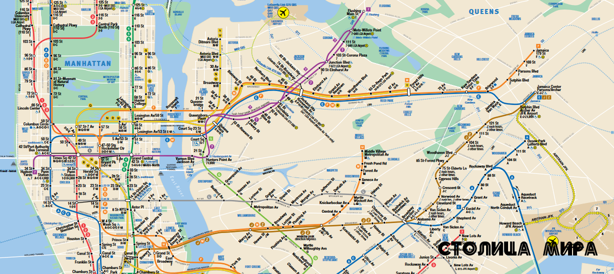 Yes, I even like the public transportation :-) New york city map, Nyc subway map