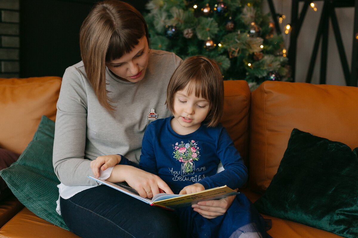 Мы с дочкой учимся читать ) 