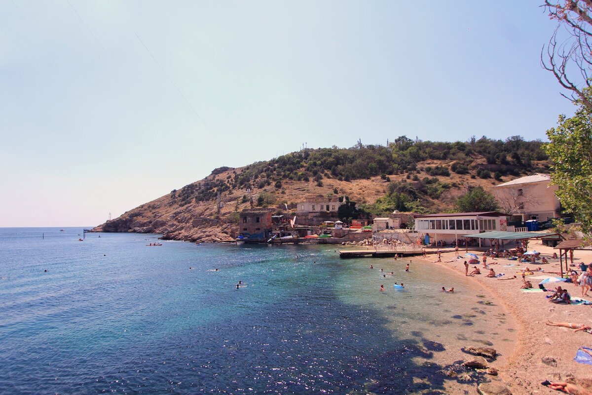 Балаклава. Крым. Здесь самые яркие и красивые пляжи