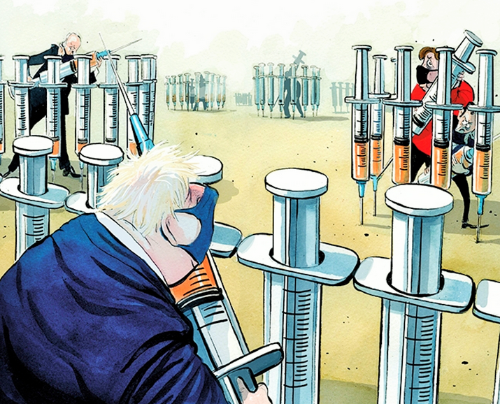Очень показательная карикатура из статьи в журнале The Spectator