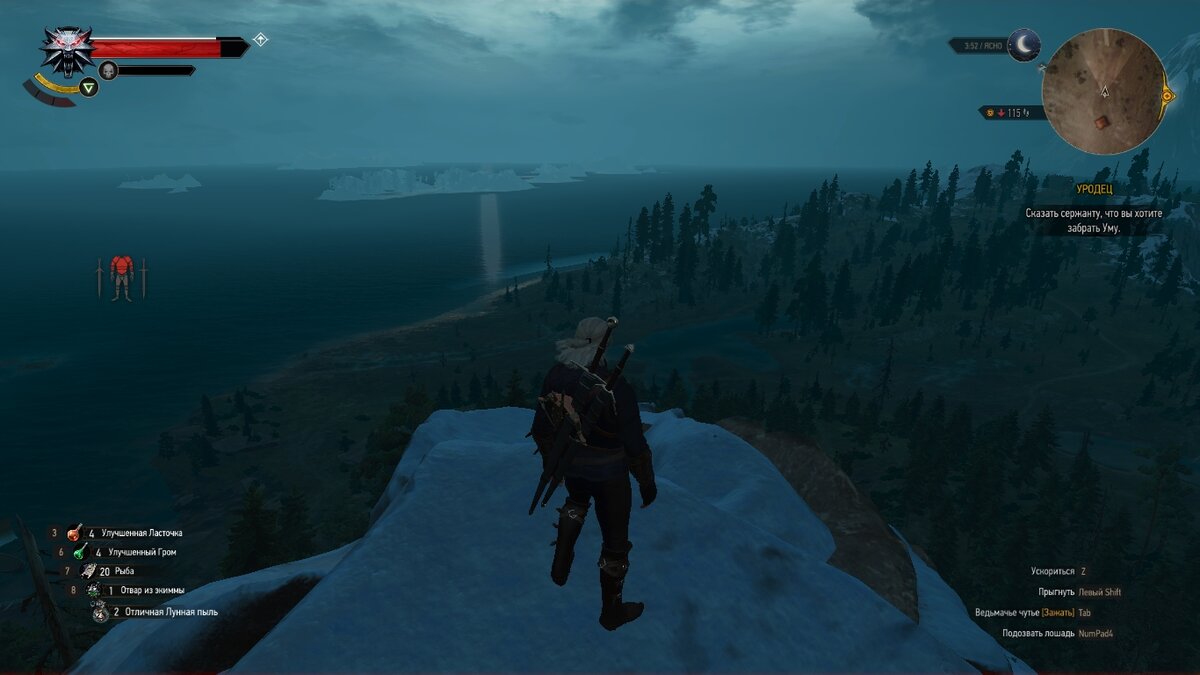 Скриншот 1 игры Ведьмак 3. Сделано в игре. Острова Скеллиге.