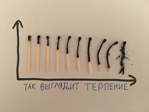 Терпение - делает из нас великих людей.