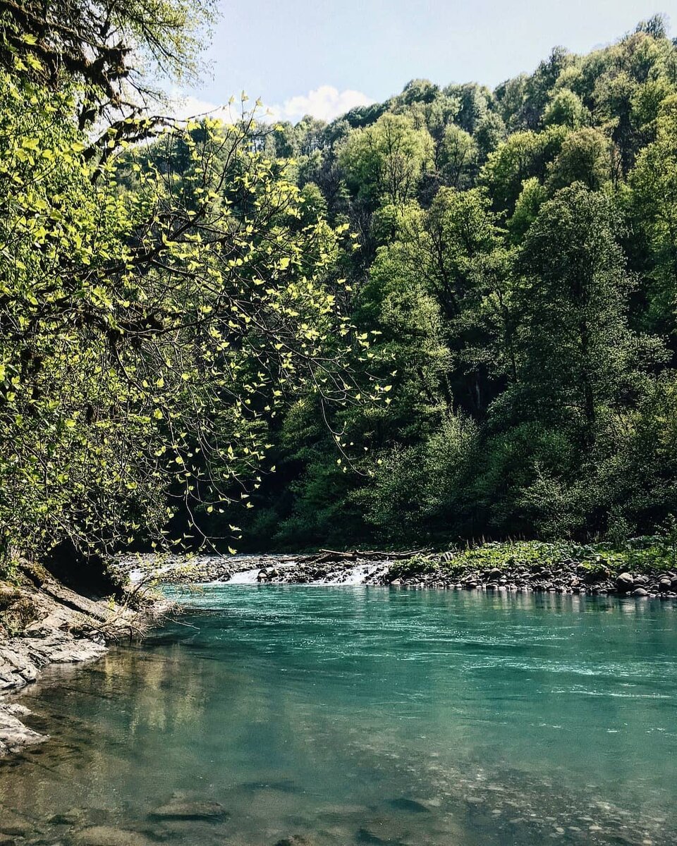 Ореховский водопад Сочи