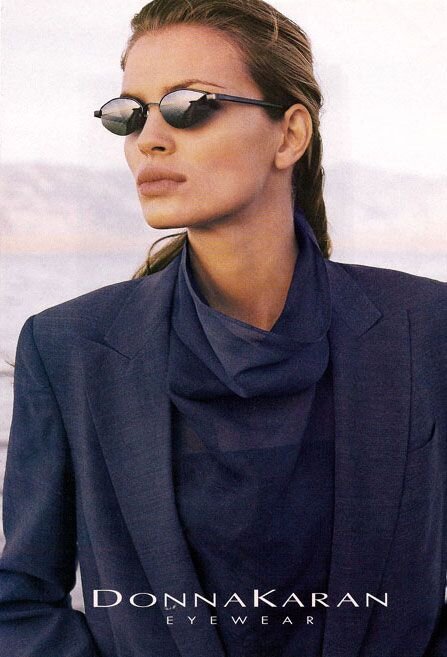 Esther Cañadas для Donna Karan 1990е.