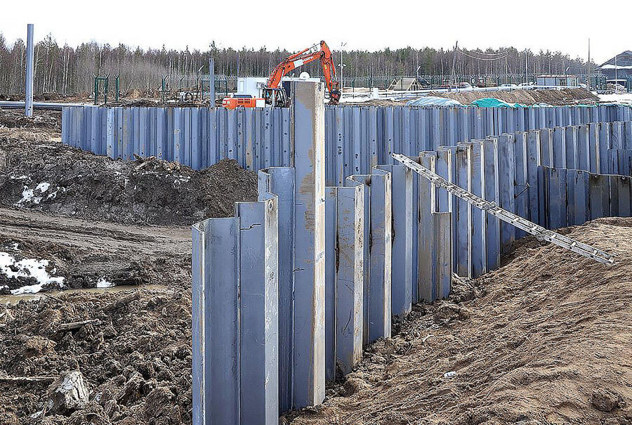 Шпунтовое ограждение