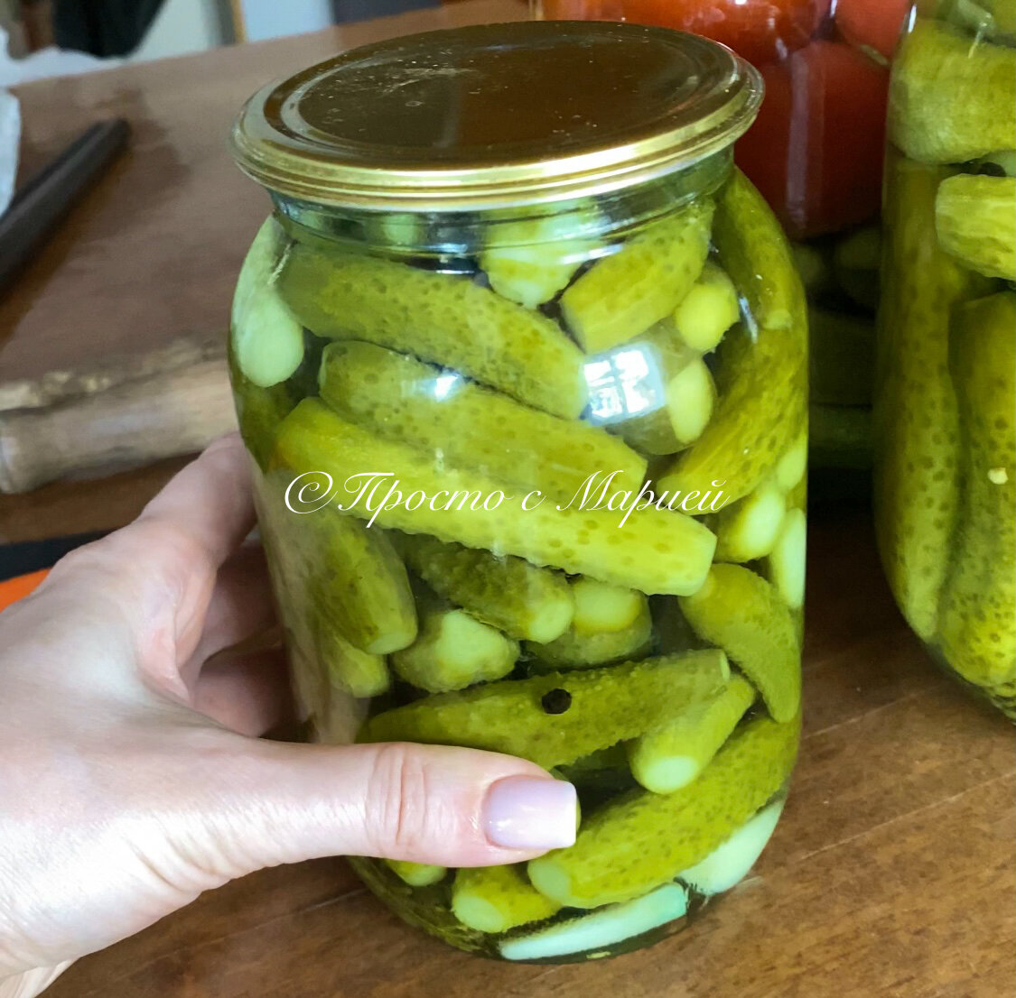 Остренькие огурчики
