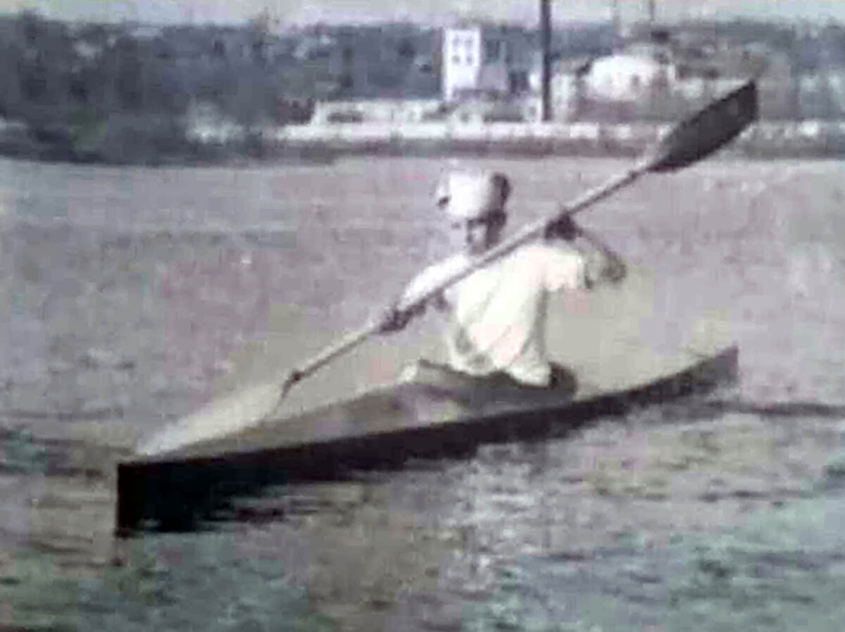 Река Свияга. Весна 1973г. Фото автора.