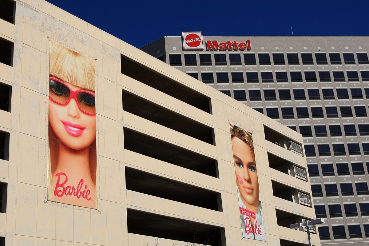 Mattel Company в восьмидесятых. Источник: Яндекс.Картинки