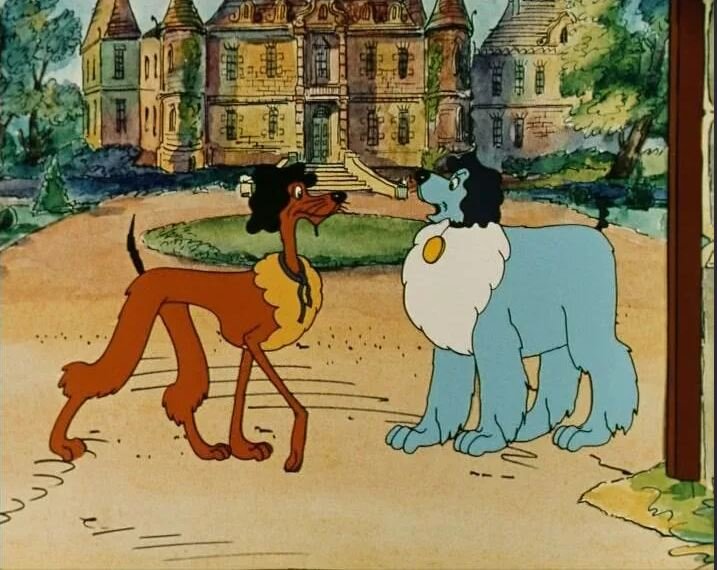 Кадр из мультфильма "Пес в сапогах"