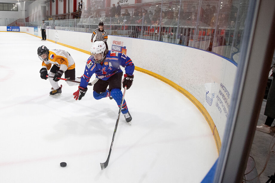 Команда «СКА-Юность» победила со счётом 14:3. Фото: Александр Мамаев/Octagon.Media