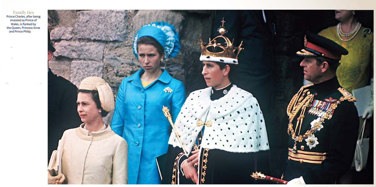 Cкриншот-цитата из журнала, выпущенного по случаю Платиного Юбилея Елизаветы II 