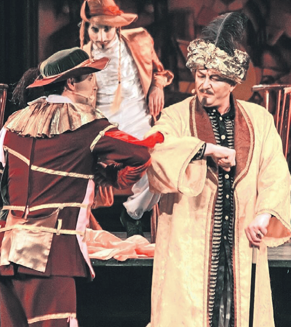 Роль оказалась не такой уж и маленькой! Фото: musicaltheatre.by