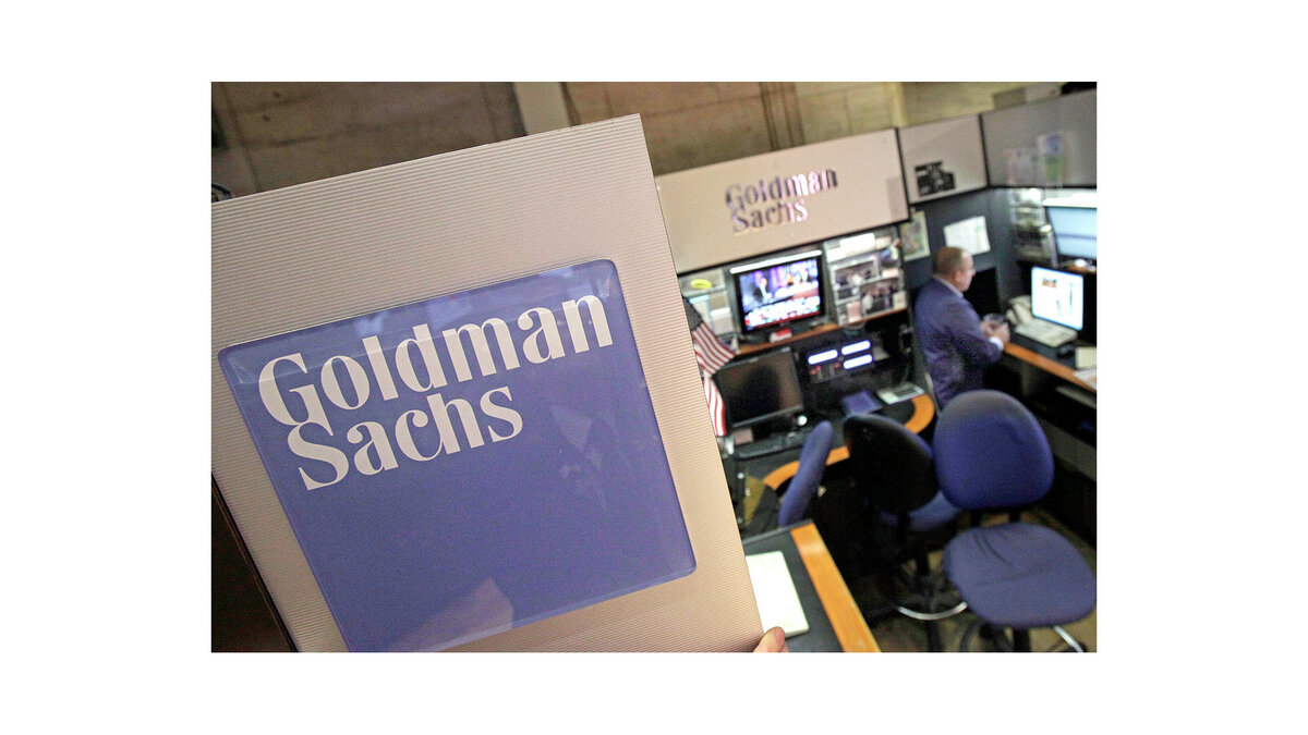    " Goldman Sachs© AP / Richard Drew