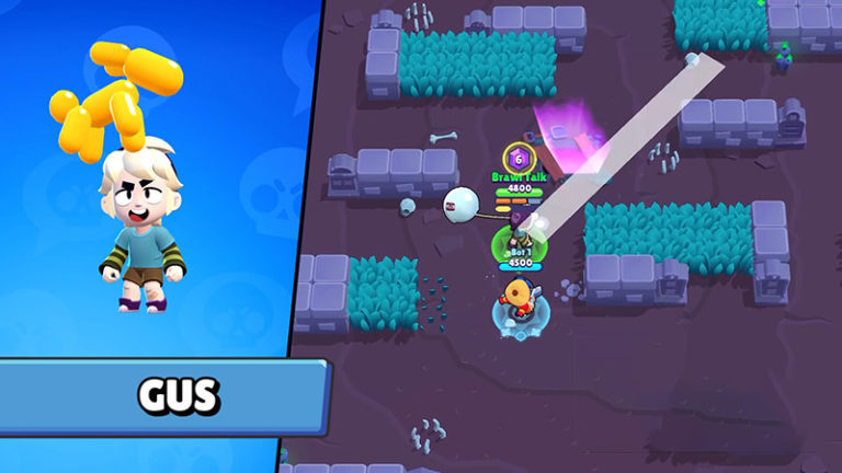 И наконец-то вышел новый бравлер ГАС! очень хороший боец ,мощный хил.ииии следущее