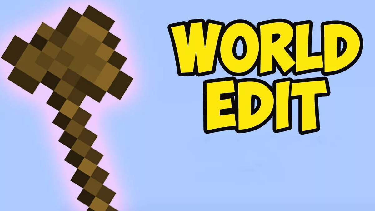 Wordedit. Ворлд Эдит. World Edit Mod. Логотип мода WORLDEDIT. Обзор мода WORLDEDIT.